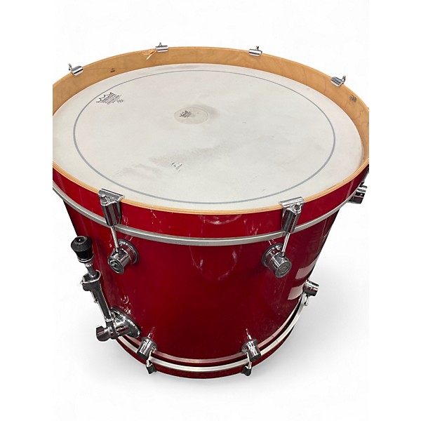 Used PDP by DW 3 Piece Concept Series Candy Apple Red Drum Kit