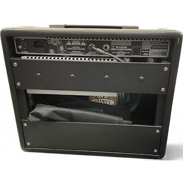 Used Fender 68' CUSTOM VIBRO CHAMP REVERB Tube Guitar Combo Amp