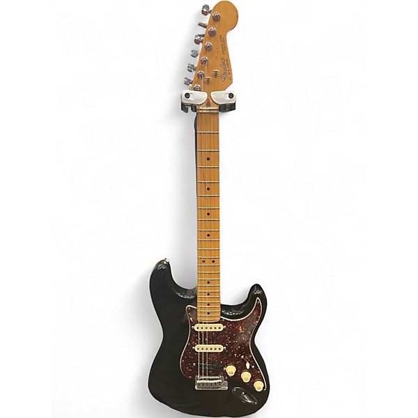 Used Fender American Standard Stratocaster Black Solid Body Electric Guitar