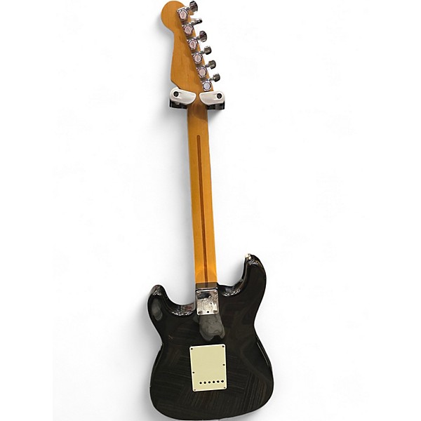 Used Fender American Standard Stratocaster Black Solid Body Electric Guitar