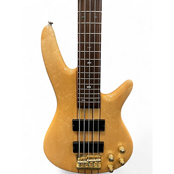 Used Ibanez SR 1205 Natural Electric Bass Guitar