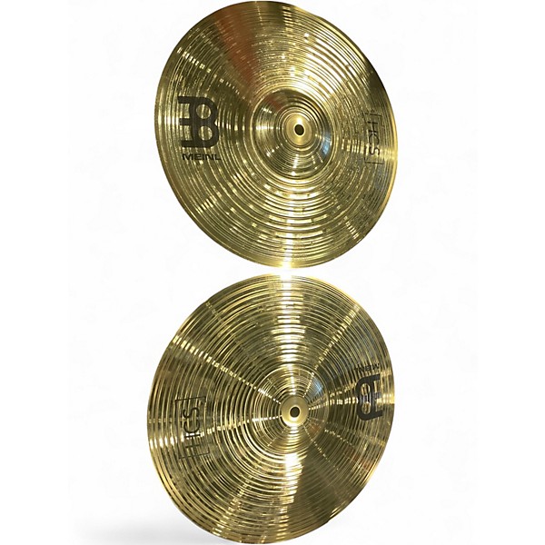 Used MEINL 13in HCS Hi Hat Pair Cymbal