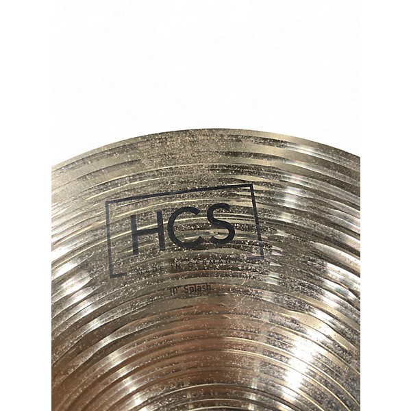Used MEINL 10in HCS Splash Cymbal