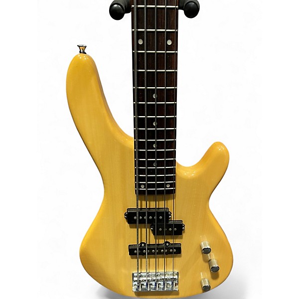 Used Kona KE5BN Natural Electric Bass Guitar