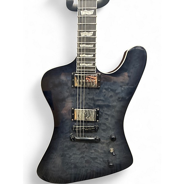 Used ESP LTD PHOENIX 1000 SEE THRU BLACK SUNBURST Solid Body Electric Guitar