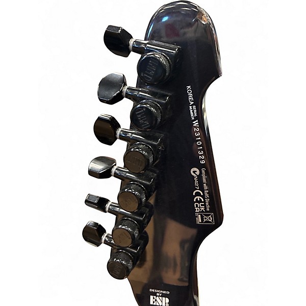 Used ESP LTD PHOENIX 1000 SEE THRU BLACK SUNBURST Solid Body Electric Guitar