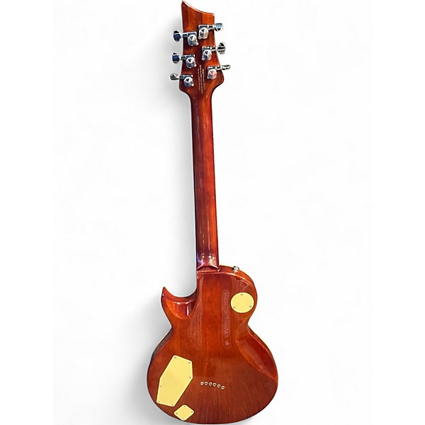 Used Mitchell MS450 Trans Red Solid Body Electric Guitar