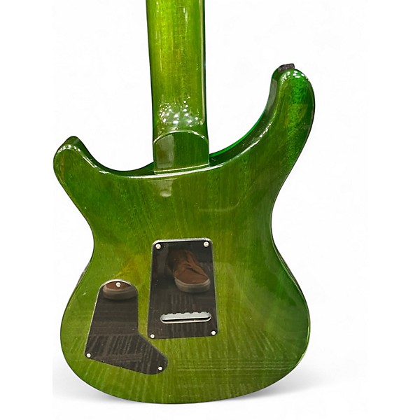 Used 2022 PRS S2 Custom 24 GREEN Solid Body Electric Guitar
