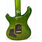 Used 2022 PRS S2 Custom 24 GREEN Solid Body Electric Guitar