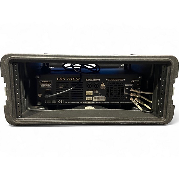 Used EBS TD650 Tube Bass Amp Head