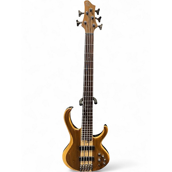 Used Ibanez BTB745 Low Gloss Natural Electric Bass Guitar