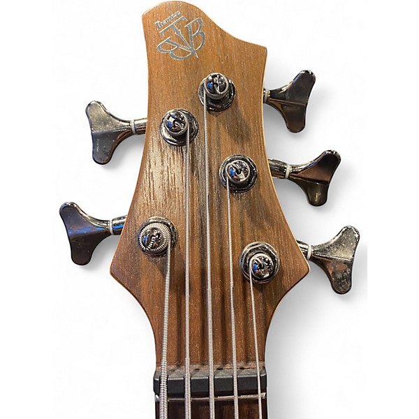 Used Ibanez BTB745 Low Gloss Natural Electric Bass Guitar