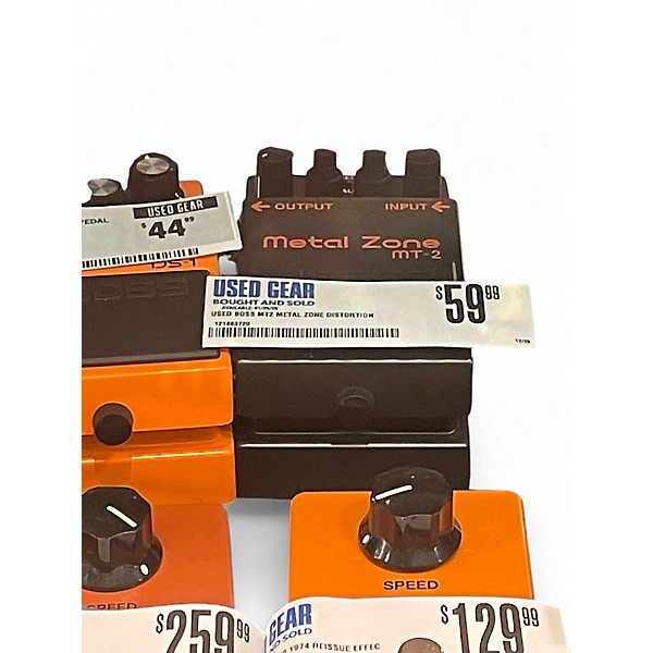 Used BOSS MT2 Metal Zone Distortion Effect Pedal