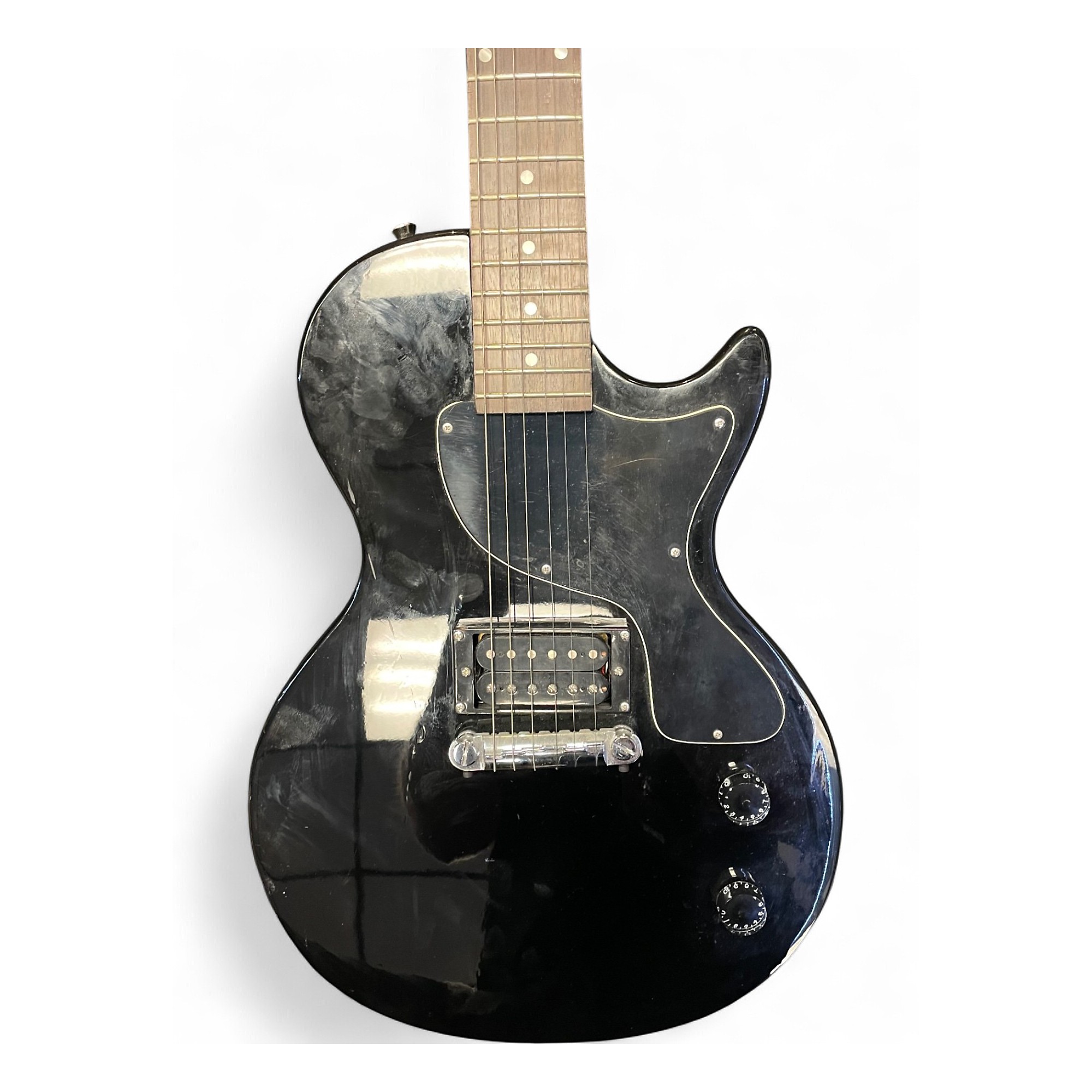 Used Epiphone Les Paul Junior Black Solid Body Electric Guitar