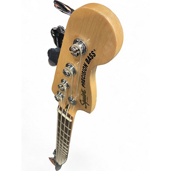 Used Squier Precision Bass 2 Color Sunburst Electric Bass Guitar