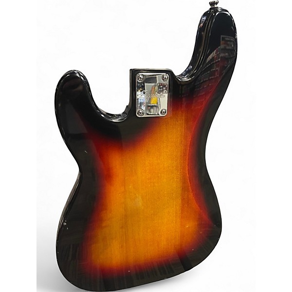 Used Squier Precision Bass 2 Color Sunburst Electric Bass Guitar