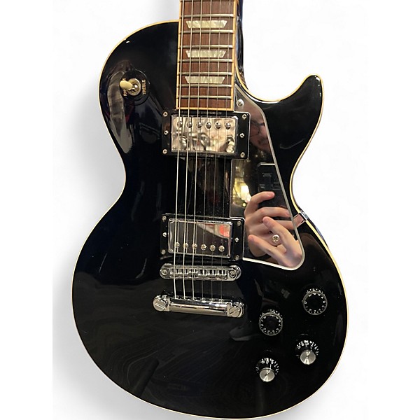 Used 2016 Gibson Les Paul Standard Ebony Solid Body Electric Guitar