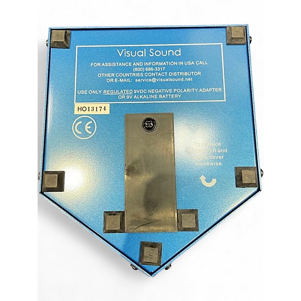 Used Visual Sound H2O Liquid Chorus Echo Effect Processor