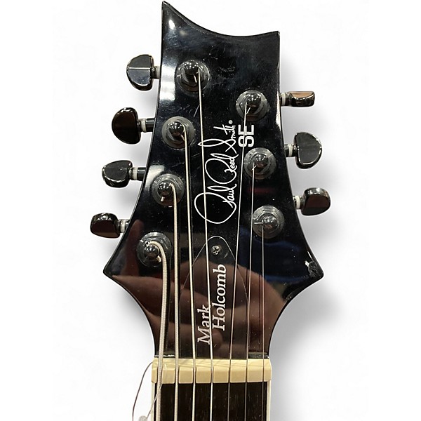 Used 2010s PRS SE Mark Holcomb Trans Purple Solid Body Electric Guitar