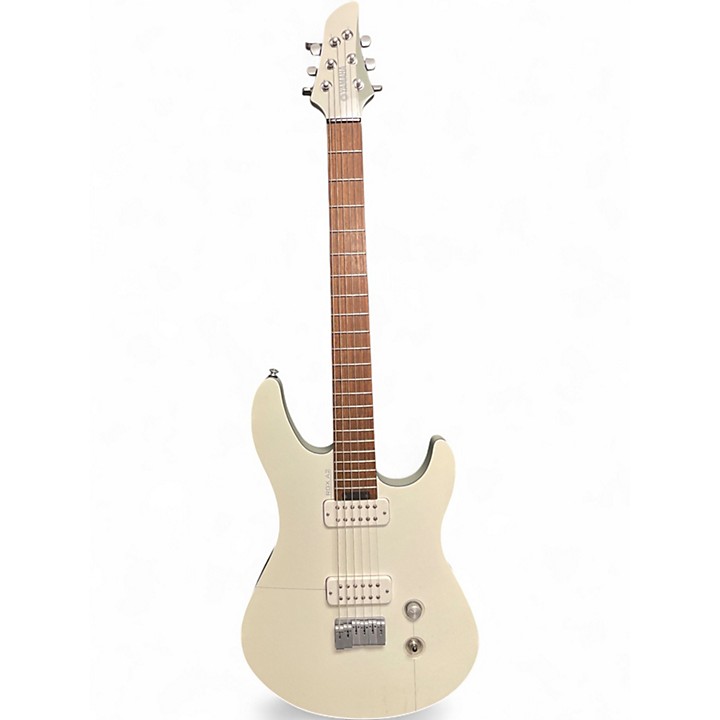 Used Yamaha RGX A2 Alpine White Solid Body Electric Guitar Alpine