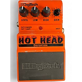 Used DigiTech Hot Head Distortion Effect Pedal