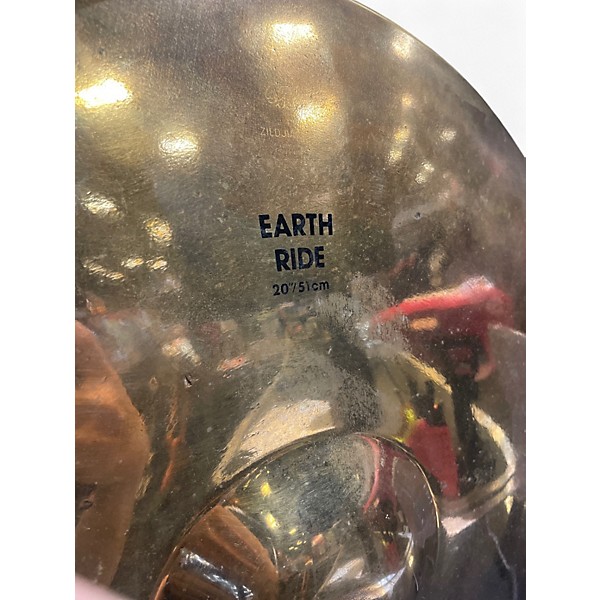 Used Zildjian 20in EARTH RIDE Cymbal