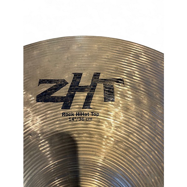 Used Zildjian 14in ZHT Hi Hat Top Cymbal