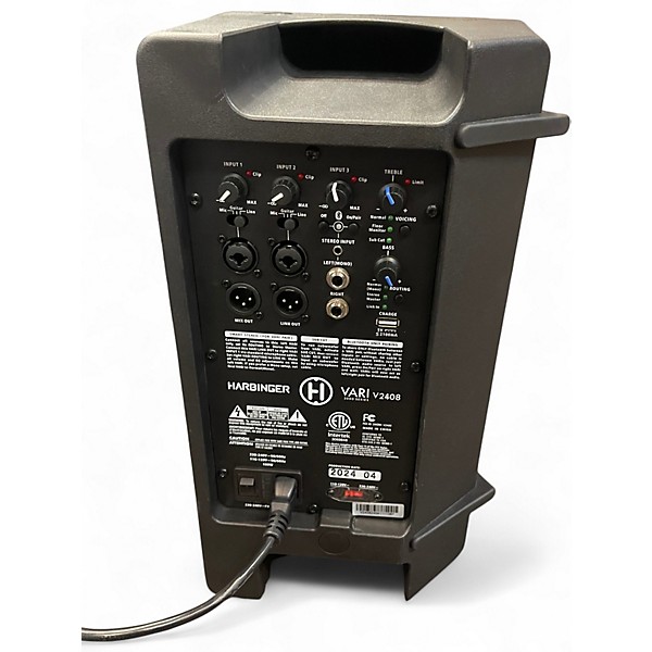Used Harbinger VARI V2408 Powered Speaker