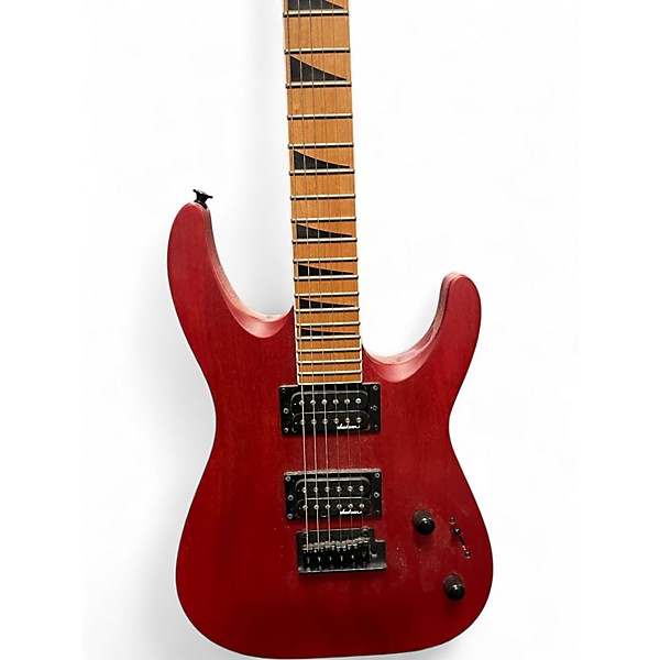 Used Jackson JS22 Dinky Red Solid Body Electric Guitar