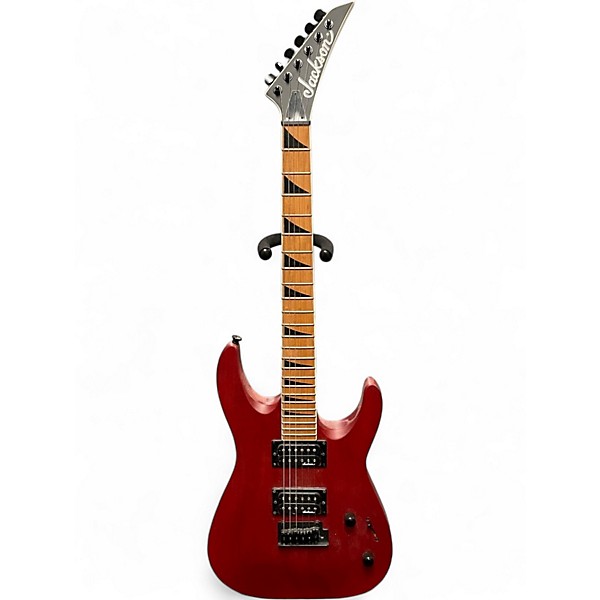 Used Jackson JS22 Dinky Red Solid Body Electric Guitar