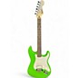 Used Squier sonic stratocaster lime green Solid Body Electric Guitar thumbnail