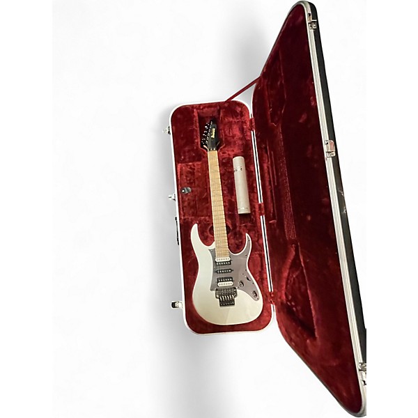 Used Ibanez RG3550MZ Prestige Series White Solid Body Electric Guitar