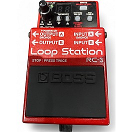 Used BOSS RC3 Loop Station Pedal