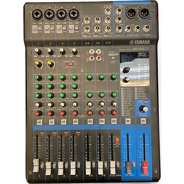 Used Yamaha MG10XUF Powered Mixer