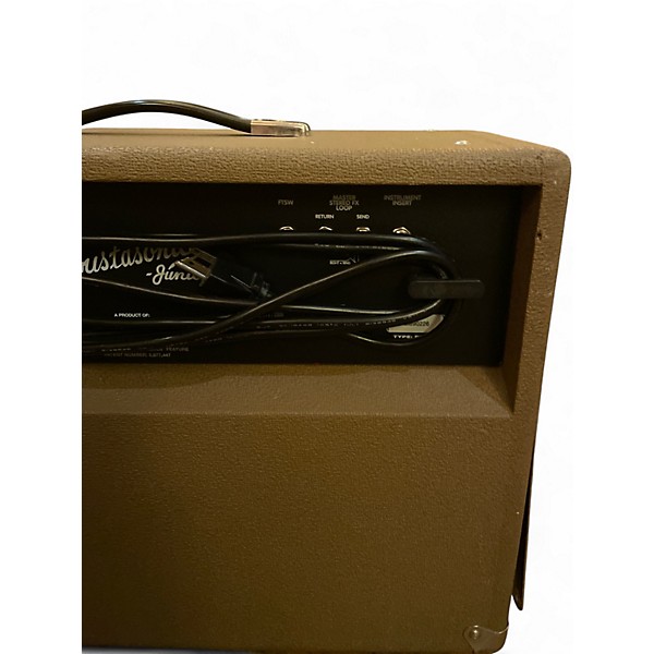 Used Fender Acoustasonic Jr 40W Acoustic Guitar Combo Amp