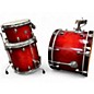 Used Gretsch Drums 3 Piece Catalina Club Series Crimson Red Burst Drum Kit thumbnail