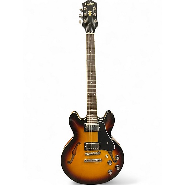 Used Epiphone ES339 2 Color Sunburst Hollow Body Electric Guitar