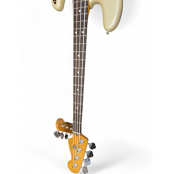 Used Fender Player II Modified Active Precision Olympic Pearl Electric Bass Guitar