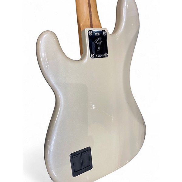 Used Fender Player II Modified Active Precision Olympic Pearl Electric Bass Guitar