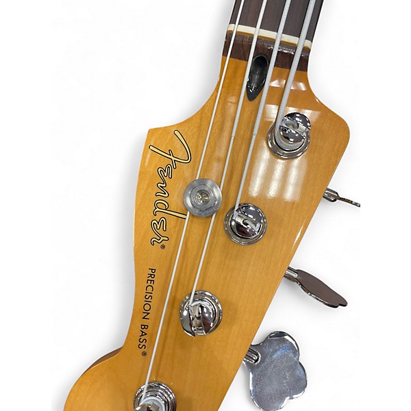 Used Fender Player II Modified Active Precision Olympic Pearl Electric Bass Guitar