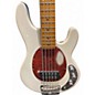 Used Sterling by Music Man STINGRAY 5 Olympic White Electric Bass Guitar