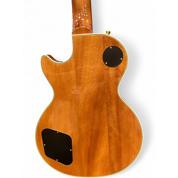 Used Epiphone Les Paul Custom Koa Natural Solid Body Electric Guitar