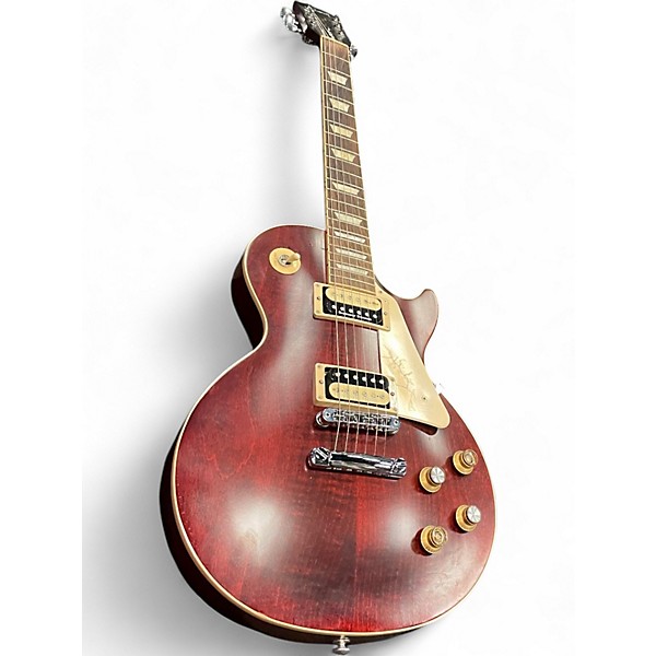 Used Gibson Les Paul Traditional Pro V Heritage Cherry Solid Body Electric Guitar