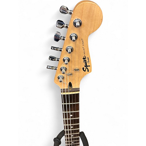 Used Squier Bullet Stratocaster Olympic White Solid Body Electric Guitar