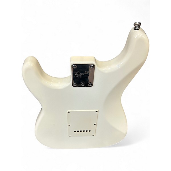 Used Squier Bullet Stratocaster Olympic White Solid Body Electric Guitar