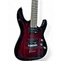 Used Schecter Guitar Research c6 plus Trans Crimson Red Solid Body Electric Guitar thumbnail