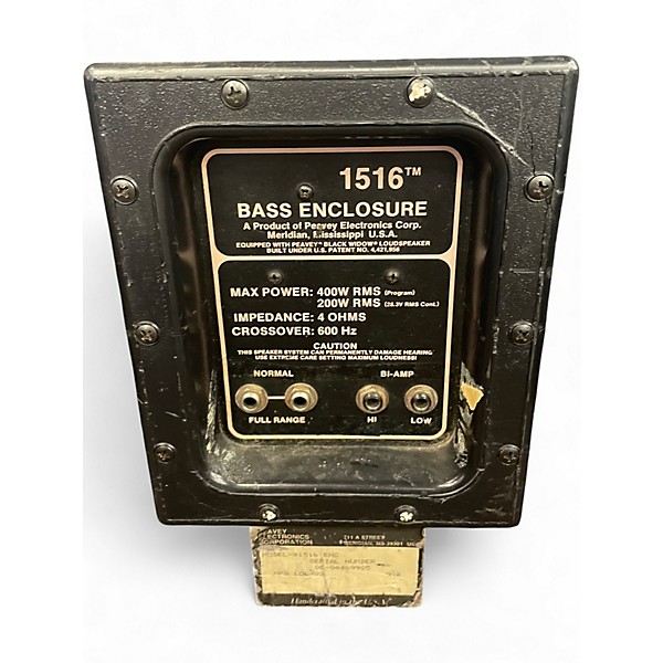 Used Peavey 1516 bass cabinet Bass Cabinet