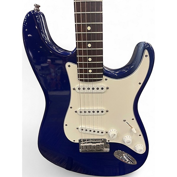 Used Fender 40th Anniversary American Stratocaster Blue Solid Body Electric Guitar