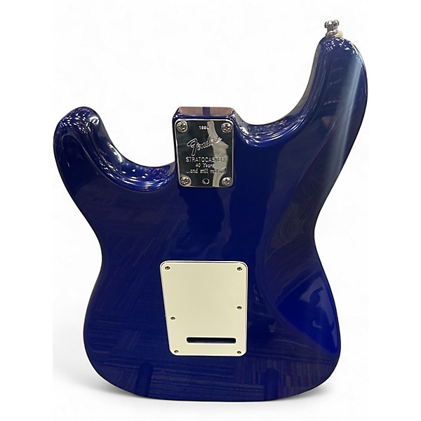 Used Fender 40th Anniversary American Stratocaster Blue Solid Body Electric Guitar
