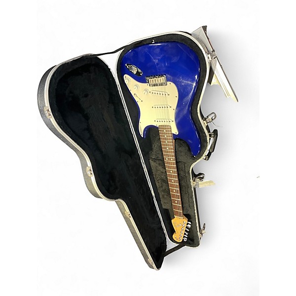 Used Fender 40th Anniversary American Stratocaster Blue Solid Body Electric Guitar